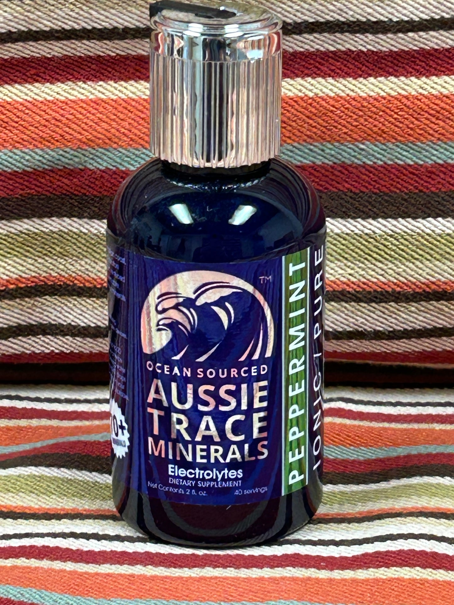 Aussie Trace Minerals with Organic Peppermint Extract - 2oz