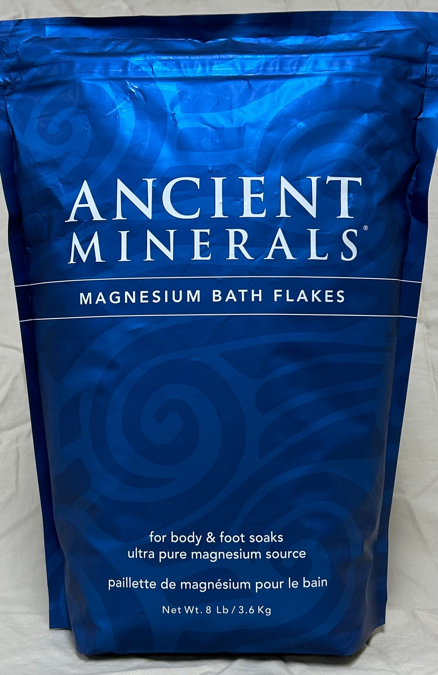 Ancient Minerals Magnesium Bath Flakes - 8lb