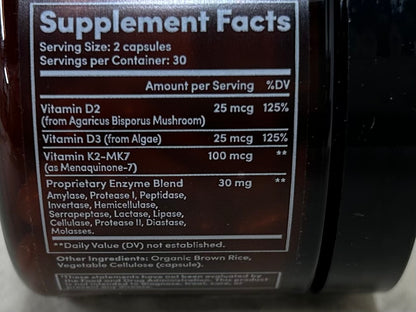 Tranont Support Vitamin D & K Blend